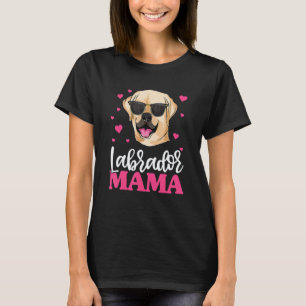 Camiseta Labrador Retriever Mamá Labrador Adorable Día de l