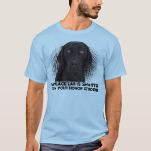 Camiseta Labrador retriever negro