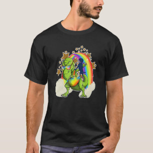 Camiseta Labrador Retriever Negro Monta al Rex Bailarín Arc