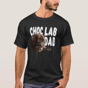 Camiseta Labrador Retriever Padre Chocolate Lab Labradora M