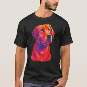 Camiseta Labrador Retriever Rojo Zorro Perro Lab Rojo Zorro