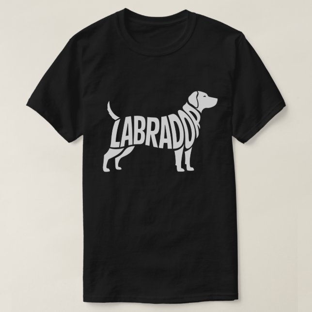 Camiseta Labrador Retriever Shirt – Loyal Friend & Adventur (Diseño del anverso)