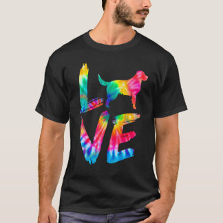 Camiseta Labrador Retriever Tie Dye Amor Perro Mamá Papá