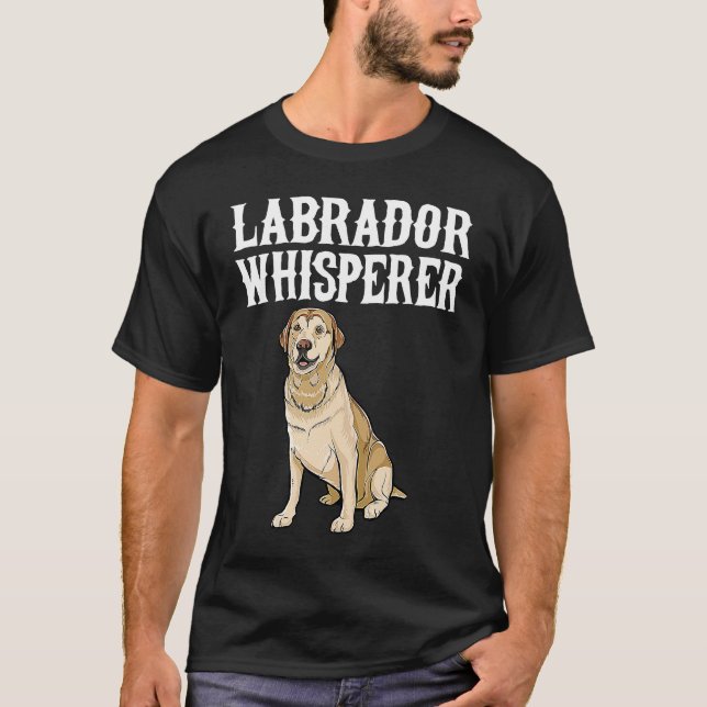 Camiseta Labrador Retriever Wisperer  Dog (Anverso)