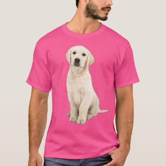 Camiseta Labrador Retriever Women Men Kids White Lab Dog Mo
