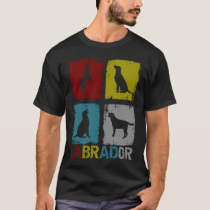 Camiseta Labrador retro recuperar perro de regalo vintage