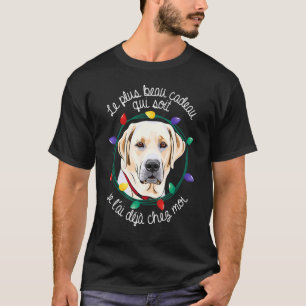 Camiseta Labrador Sable Navidades Por Perro