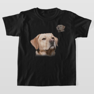 Camiseta Labrador School Foto divertida Yellow Lab