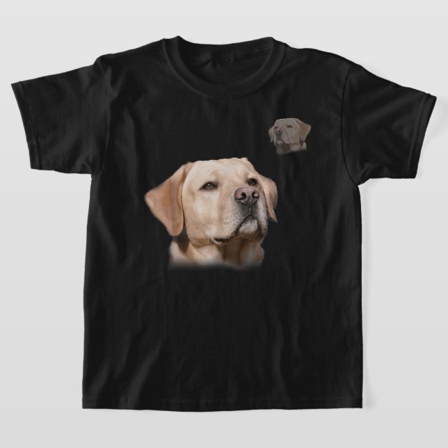 Camiseta Labrador School Foto divertida Yellow Lab (Distribución)