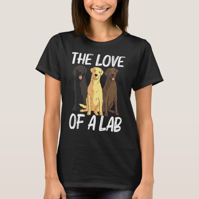 Camiseta Labradores Para Hombres Mujeres Labrador Perro Rec (Anverso)