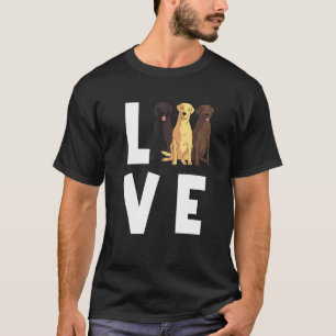 Camiseta Labradores Para Hombres Mujeres Labrador Perro Rec
