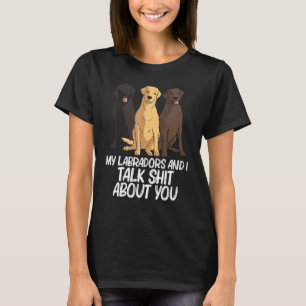 Camiseta Labradores Para Hombres Mujeres Labrador Perro Rec