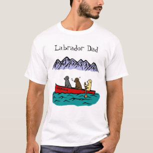 Camiseta Labradores retrieveres Canoeing