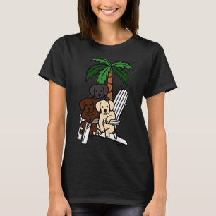 Camiseta Labradors de tumbonas de playa