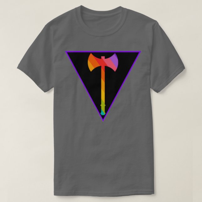 Camiseta Labrys de Gay (Diseño del anverso)
