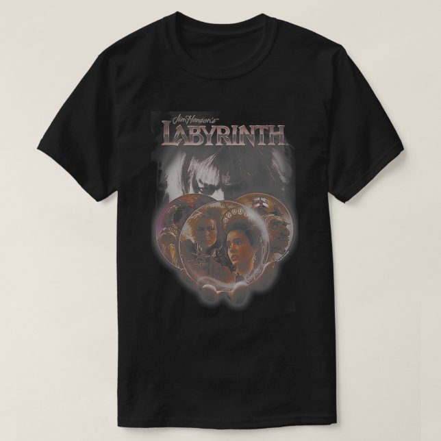 Camiseta Labyrinth Globes  (Diseño del anverso)