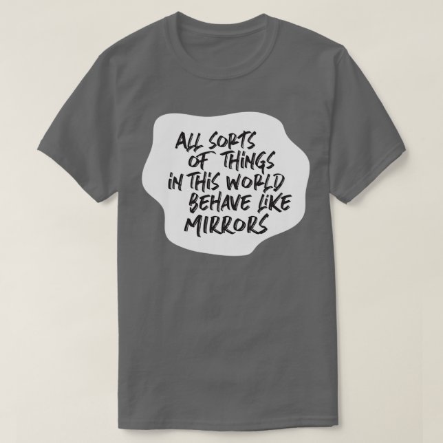 Camiseta Lacan Mirrors (Diseño del anverso)