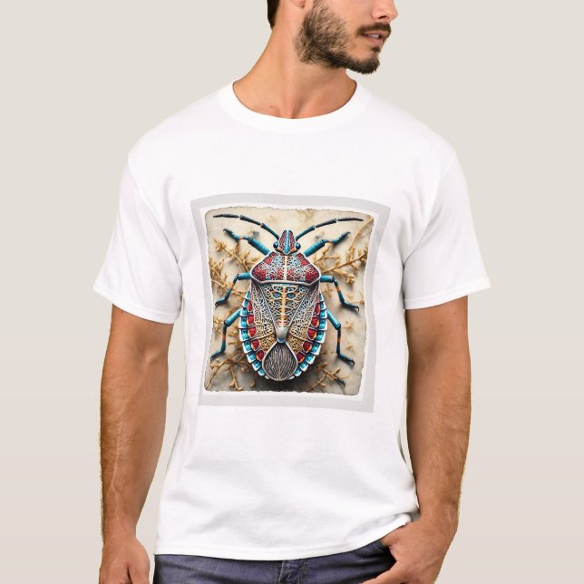 Camiseta Lace Bug 160924IREF242 - Watercolor (Anverso)