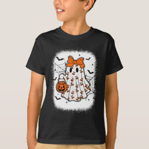 Camiseta Lace Ghost Coquette Bow Pumpkin Cherry Girly Cute