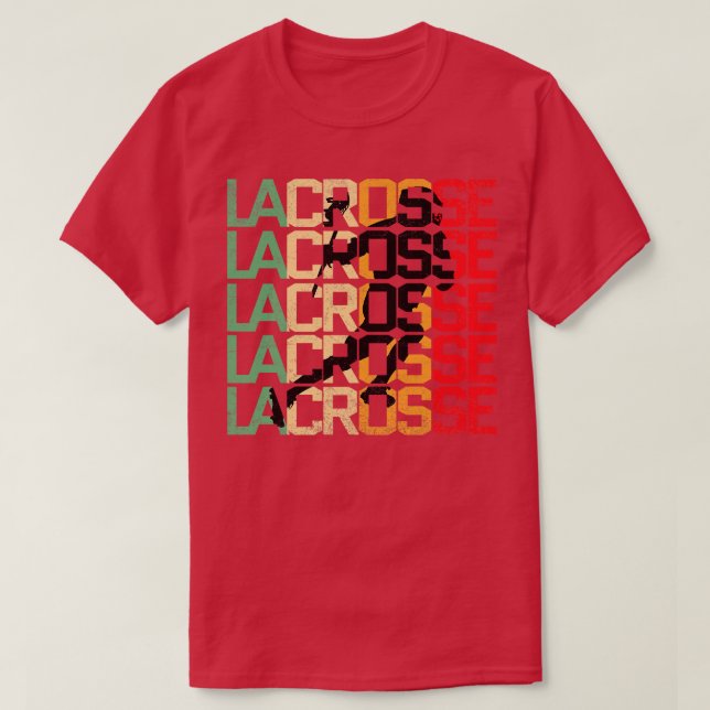 Camiseta lacrosse 10 (Diseño del anverso)