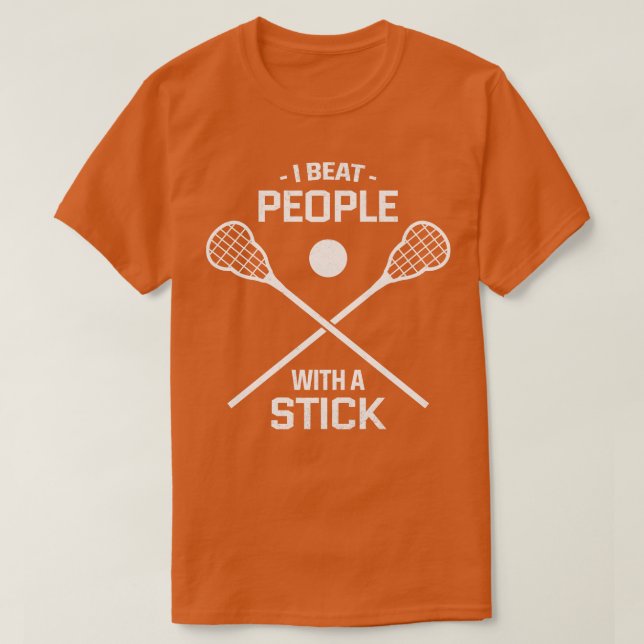 Camiseta lacrosse 14 (Diseño del anverso)
