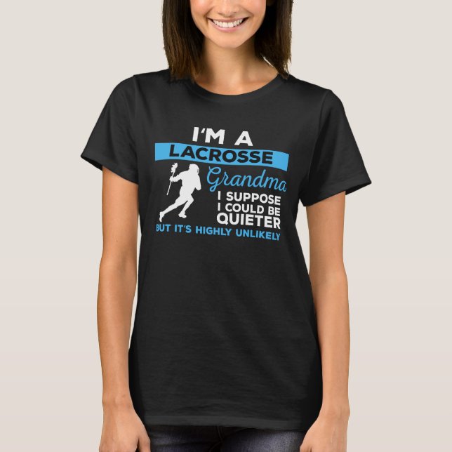 Camiseta Lacrosse Abuela (Anverso)