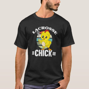 Camiseta Lacrosse Chick Lacrosse Mujeres Lax Player Chica