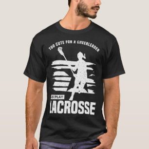 Camiseta Lacrosse Chick Para Chicas Lacros