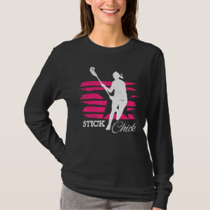 Camiseta Lacrosse Chick para Chicas Lacros