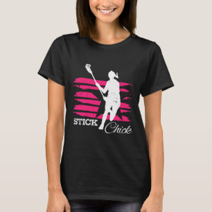Camiseta Lacrosse Chick Para Chicas Lacros
