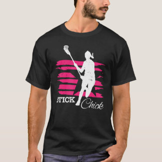 Camiseta Lacrosse Chick para Chicas Lacros