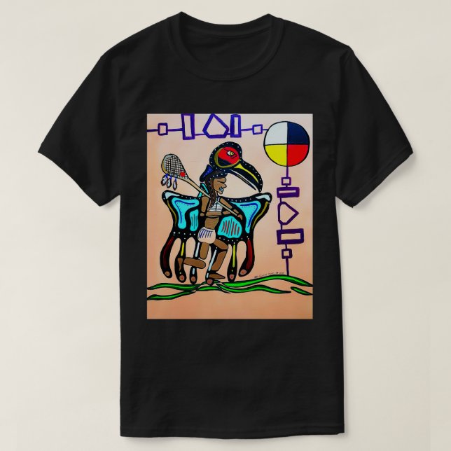 Camiseta Lacrosse Creators game Classic TShirt (Diseño del anverso)