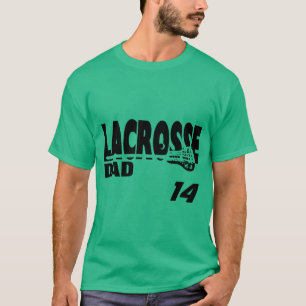 Camiseta Lacrosse Dad con número