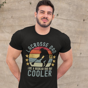 Camiseta Lacrosse Dad Like a Regular Dad But Cooler
