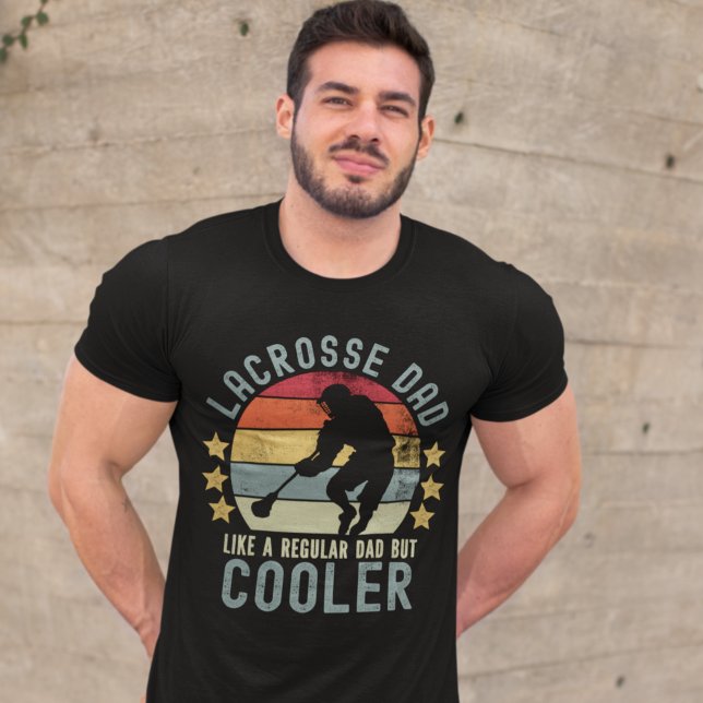 Camiseta Lacrosse Dad Like a Regular Dad But Cooler (Subido por el creador)