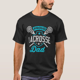 Camiseta Lacrosse Dad Vintage Proud Lacrosse Padre Tee Men