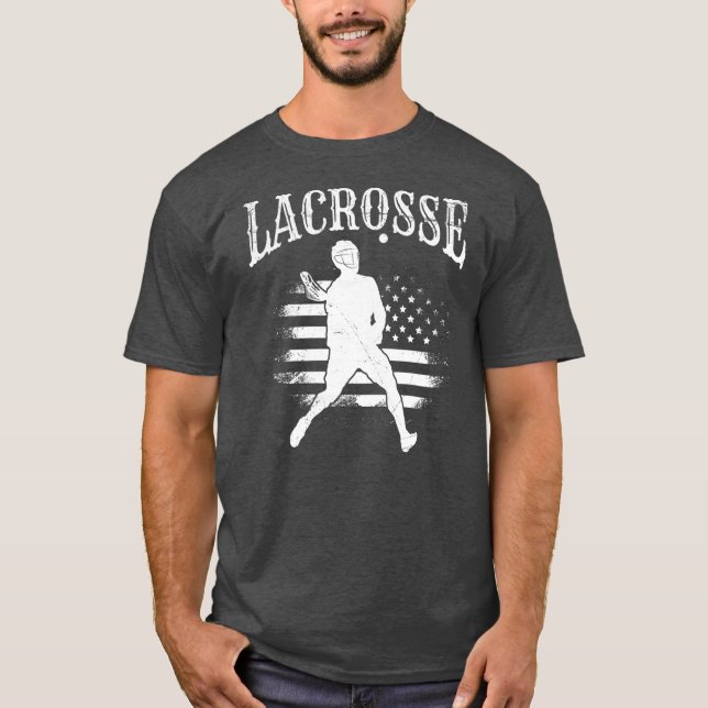Camiseta Lacrosse de Estados Unidos  (Anverso)
