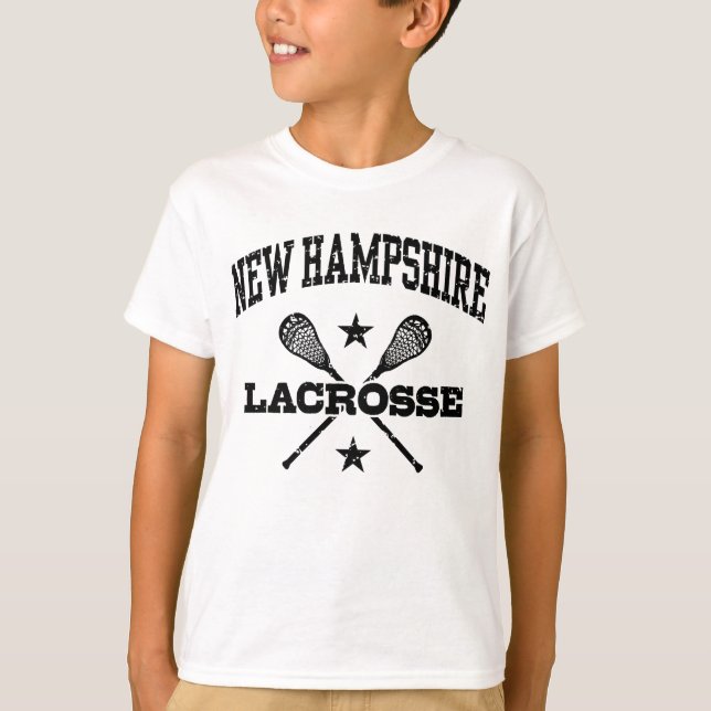 Camiseta Lacrosse de Nuevo Hampshire (Anverso)