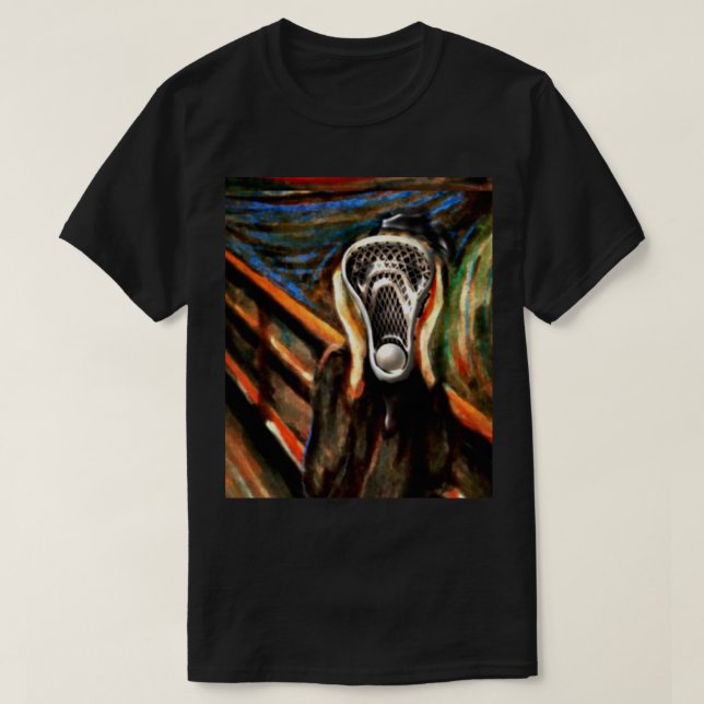 Camiseta Lacrosse divertida (Diseño del anverso)