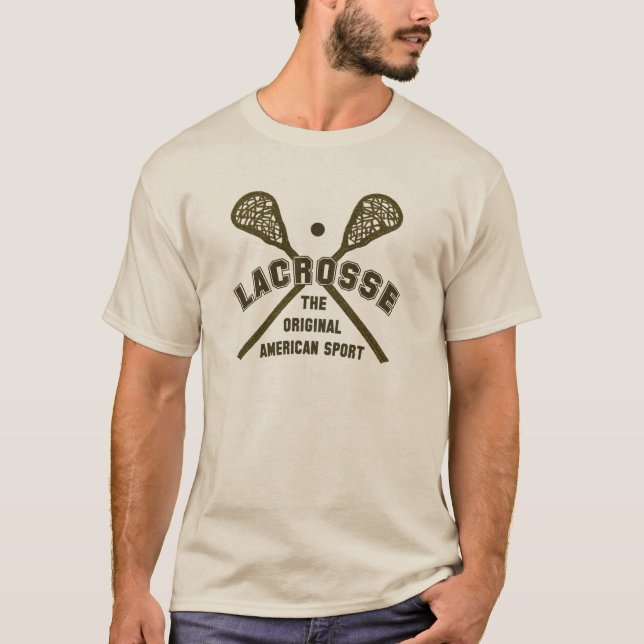 Camiseta LaCrosse el deporte americano original (Anverso)