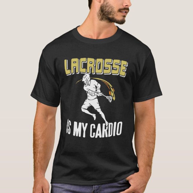 Camiseta Lacrosse Es Mi Presente Cardio Awesome (Anverso)