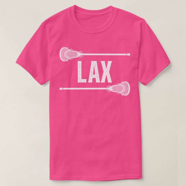 Camiseta Lacrosse Funny Lax 1 (Diseño del anverso)