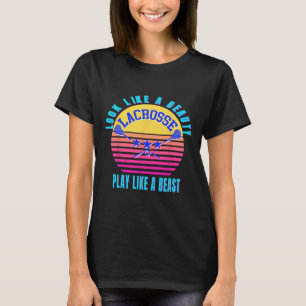 Camiseta Lacrosse Goalie Chica Shirt Funny Gift Chica Mujer