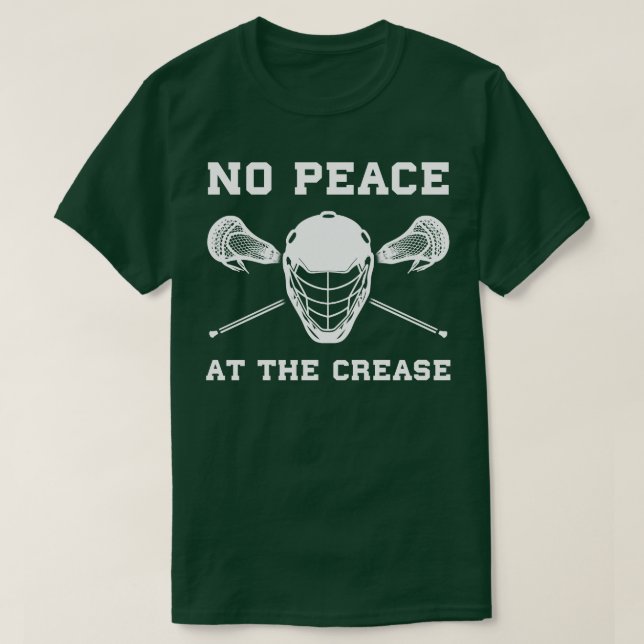 Camiseta Lacrosse Goalie Crease Funny Lax (Diseño del anverso)