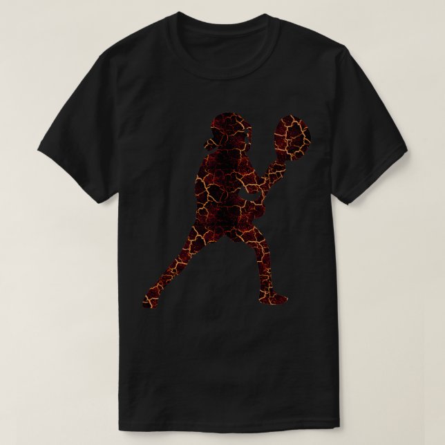 Camiseta Lacrosse Goalie Lava Flow (Diseño del anverso)