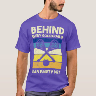 Camiseta Lacrosse Goalie LAX Jugador de portería entrenador