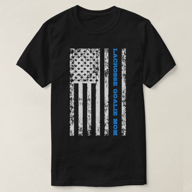 Camiseta Lacrosse Goalie Mom Classic TShirt (Diseño del anverso)