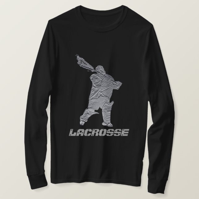 Camiseta Lacrosse Goalie Shirt – Gift for Player, Mom, Dad  (Anverso del diseño)
