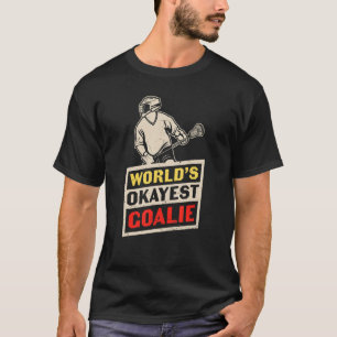 Camiseta Lacrosse Goalie Vintage Ladies Mens Lax