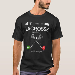 Camiseta Lacrosse Is Calling And I Must Go Lacrosse